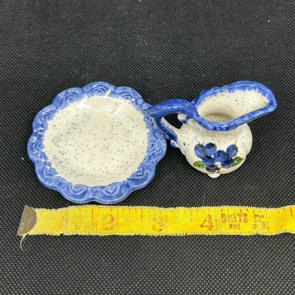 Mini Pitcher/Plate Set - Picture 2 of 3